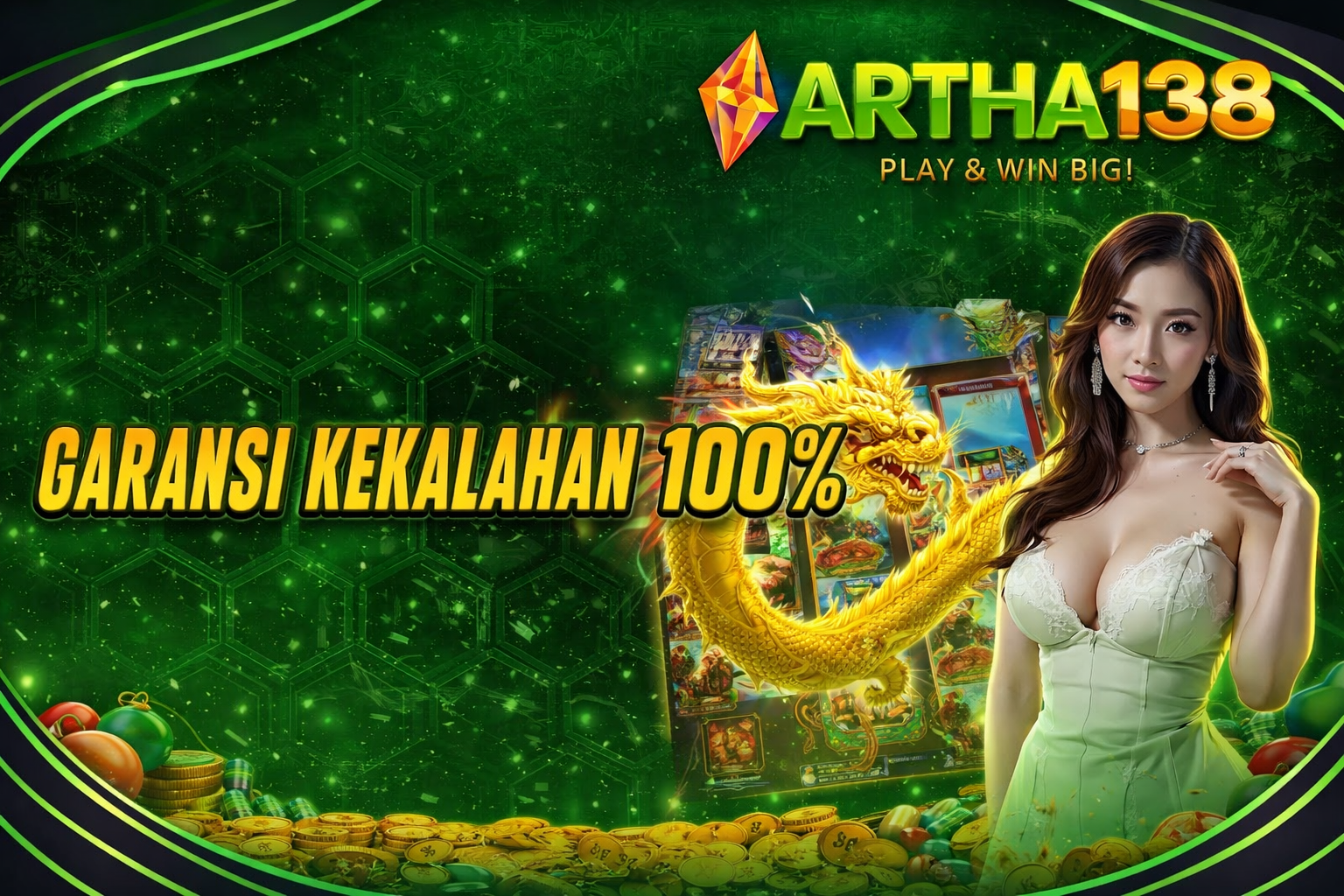 BONUS GARANSI KEKALAHAN 100%